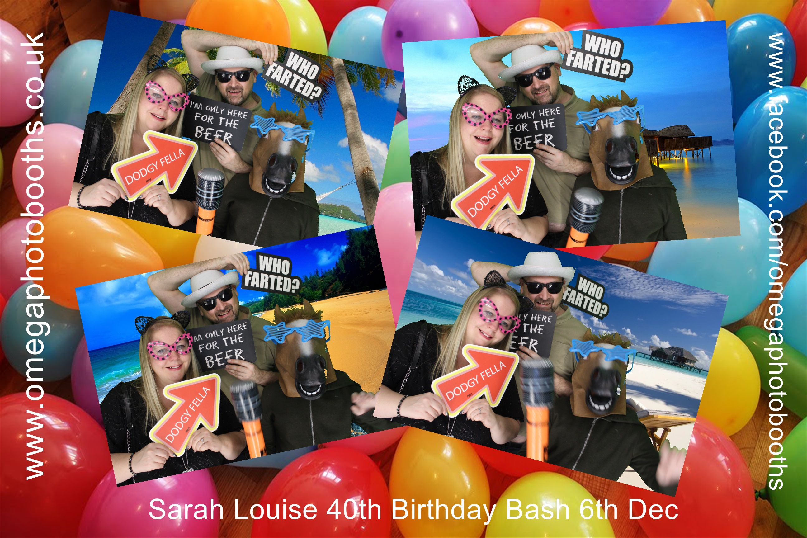 Sarah Louise 40th  | View more photos from the event at gallery.omegaphotobooths.co.uk/u/Omega-Photobooths/Sarah-Louise-40th